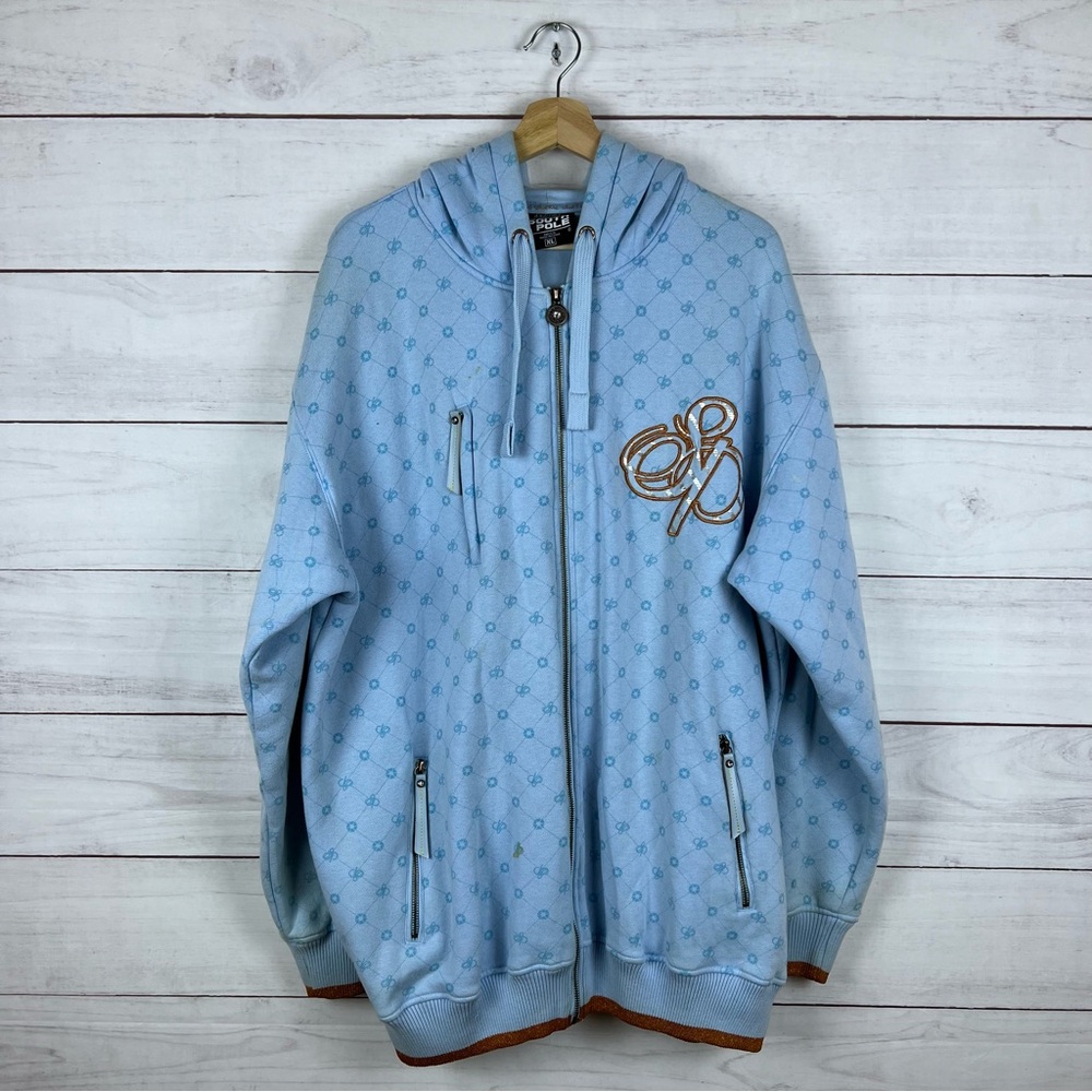 Vintage Y2K South Pole Full Zip Hoodie XL